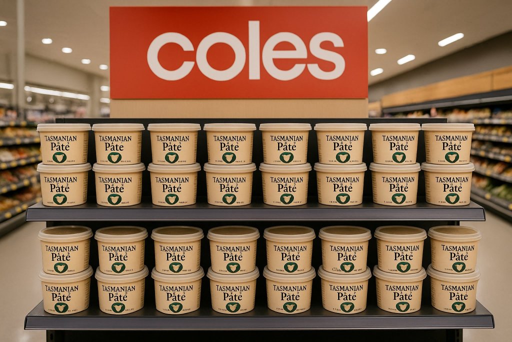 Pure Foods Tasmania (ASX: PFT) expands Tasmanian Pâté distribution to 700 Coles stores nationwide, forecasting $500K–$600K in annual sales — a 15% uplift on FY25 results.